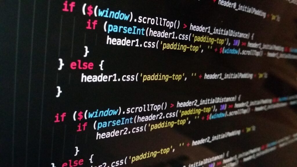 Technology, computer, code, javascript